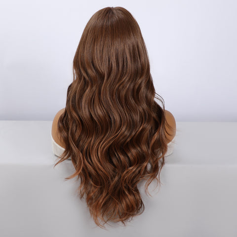 Long Wavy Synthetic Lace Front Wig