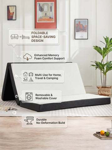 [World Cup 2026]3 INCHES Trifold Mattress