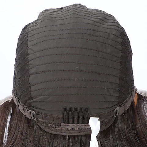 Long Wavy With Bangs Synthetic Wig