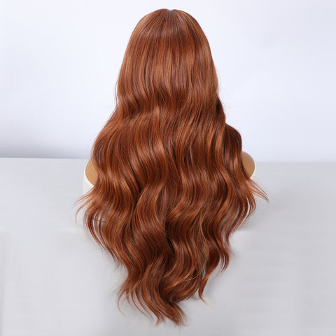 Lace Front Ombre Brown Synthetic Wig