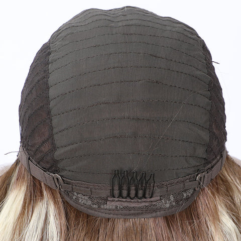 Blonde Ombre Long Wavy Lace Front Wig