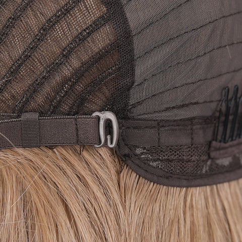 Long Straight Blonde Lace Front Wig