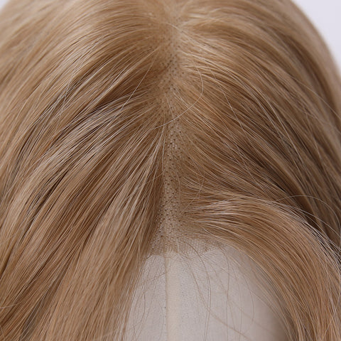 Long Straight Blonde Lace Front Wig
