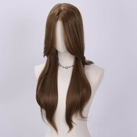 Long Straight With Layers Synthetic Wig
