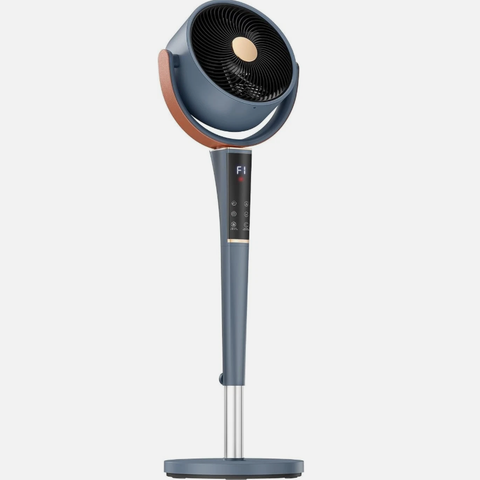 Silent Upright Fan 15-Speed Floor-Standing Fan, With Touch Control And LED Lights