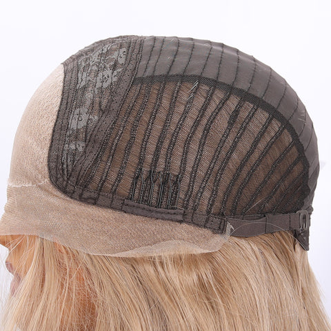 Long Straight Blonde Lace Front Wig