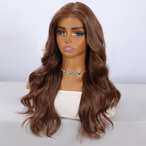 Long Wavy Synthetic Lace Front Wig