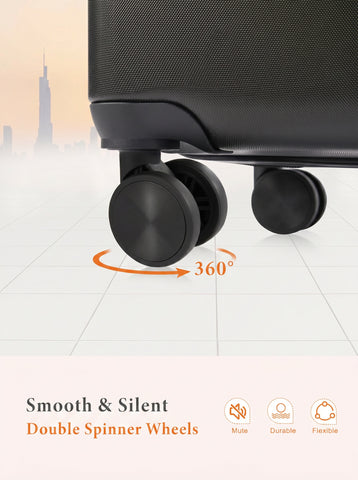 [World Cup 2026]20-28 Inch Luggage Expandable Hardside Suitcase With Spinner Wheels Hard Shell Abs Durable Lightweight Travel Luggage With Tsa Lock