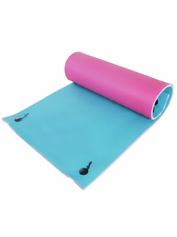 10' x 5' Floating Water Mat, 3-Layer Swimming Pool Float Ultimate Super-Sized Portable Foam Raft, Thick and Durable Water Activities Mat for Lake, Oceans