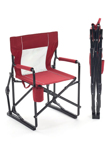 [World Cup 2026]Outdoor Folding Chair Portable Camping Lawn Chair With Mesh Backrest Waterproof Armrests And Sturdy Frame