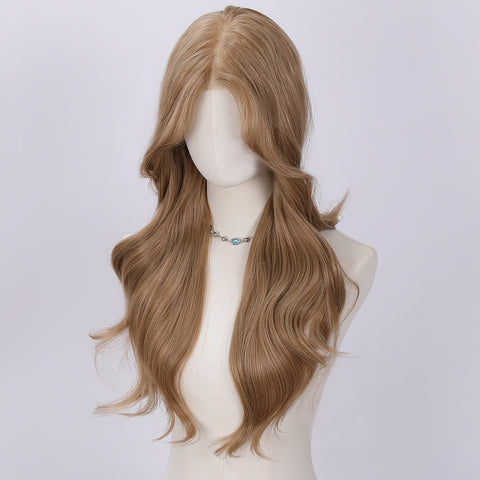 Long Straight Blonde Lace Front Wig