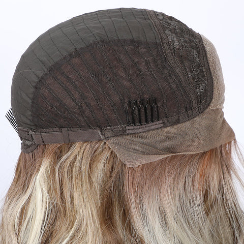 Blonde Ombre Long Wavy Lace Front Wig