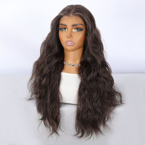 Long Wavy Lace Front Human Hair Wig