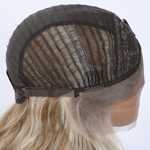Light Golden Wavy Lace Front Wig
