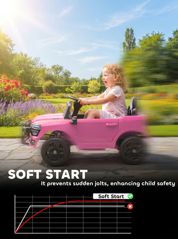 Qaba 12V Kids Ride on Car, Licensed Dodge RAM 3500 Ride on Toys with Dual Motors, Remote Control for Toddlers