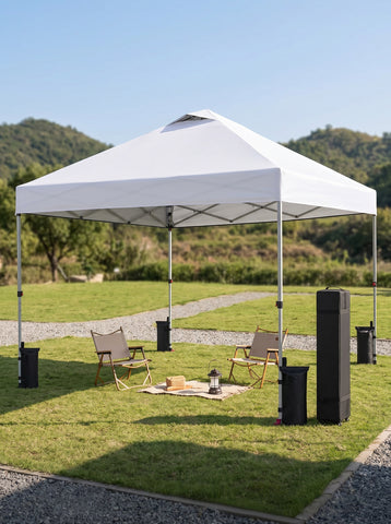 10x10 feet retractable tent, portable outdoor shelter, suitable for beaches, events, camping