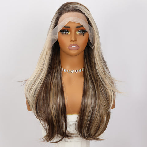 Long Ombre Lace Front Wig