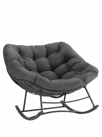 [World Cup 2026]Recliner An Oversized Egg-Shaped Chair With A Cushion With A Load Capacity Of 450 Pounds A Non-Slip And Quiet Rocking Chair