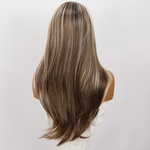 Long Ombre Lace Front Wig
