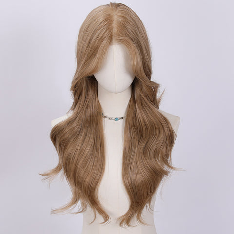Long Straight Blonde Lace Front Wig