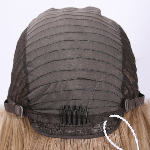 Long Straight Blonde Lace Front Wig