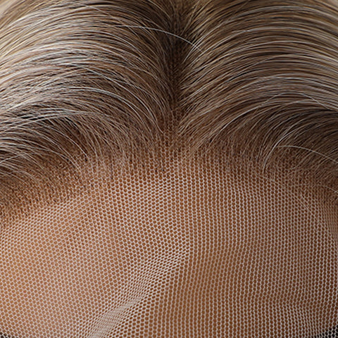 Light Golden Wavy Lace Front Wig