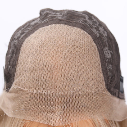 Long Straight Blonde Lace Front Wig