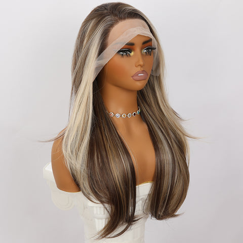 Long Ombre Lace Front Wig