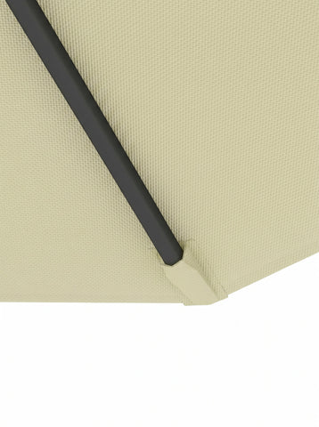 10' Cantilever Tilt Offset Patio Umbrella w/ UV & Water Safe Material & Cross Base (Weight Not Included)