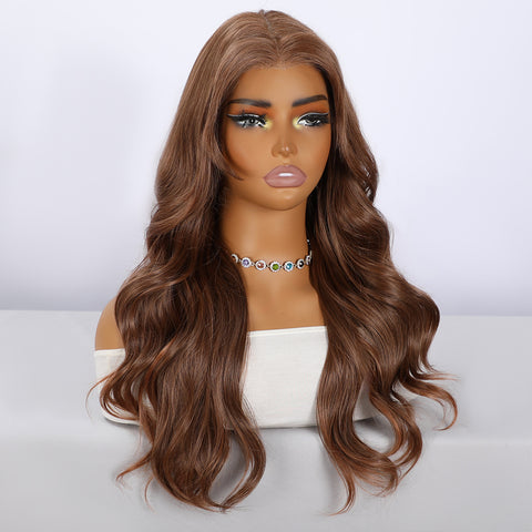 Long Wavy Synthetic Lace Front Wig