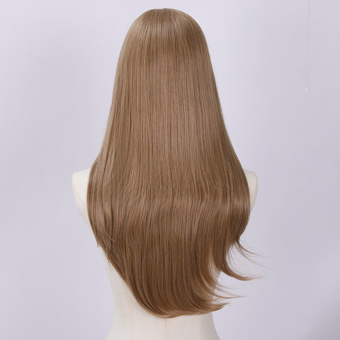 Long Straight Blonde Lace Front Wig
