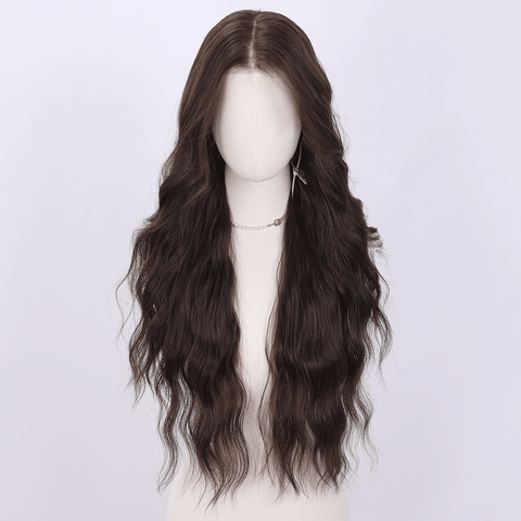 Wavy With Bangs Synthetic Wig