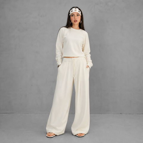 High Waisted Loose Wide Leg Pants