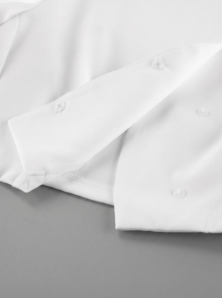Minimalist Cropped Structured Jacket