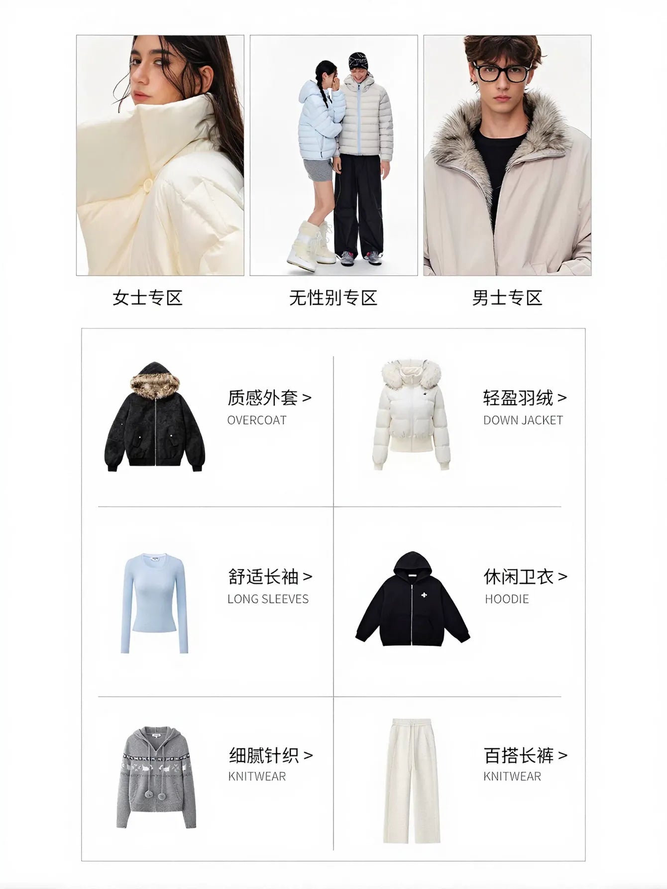 Faux Fur Hooded Zip Up Jacket