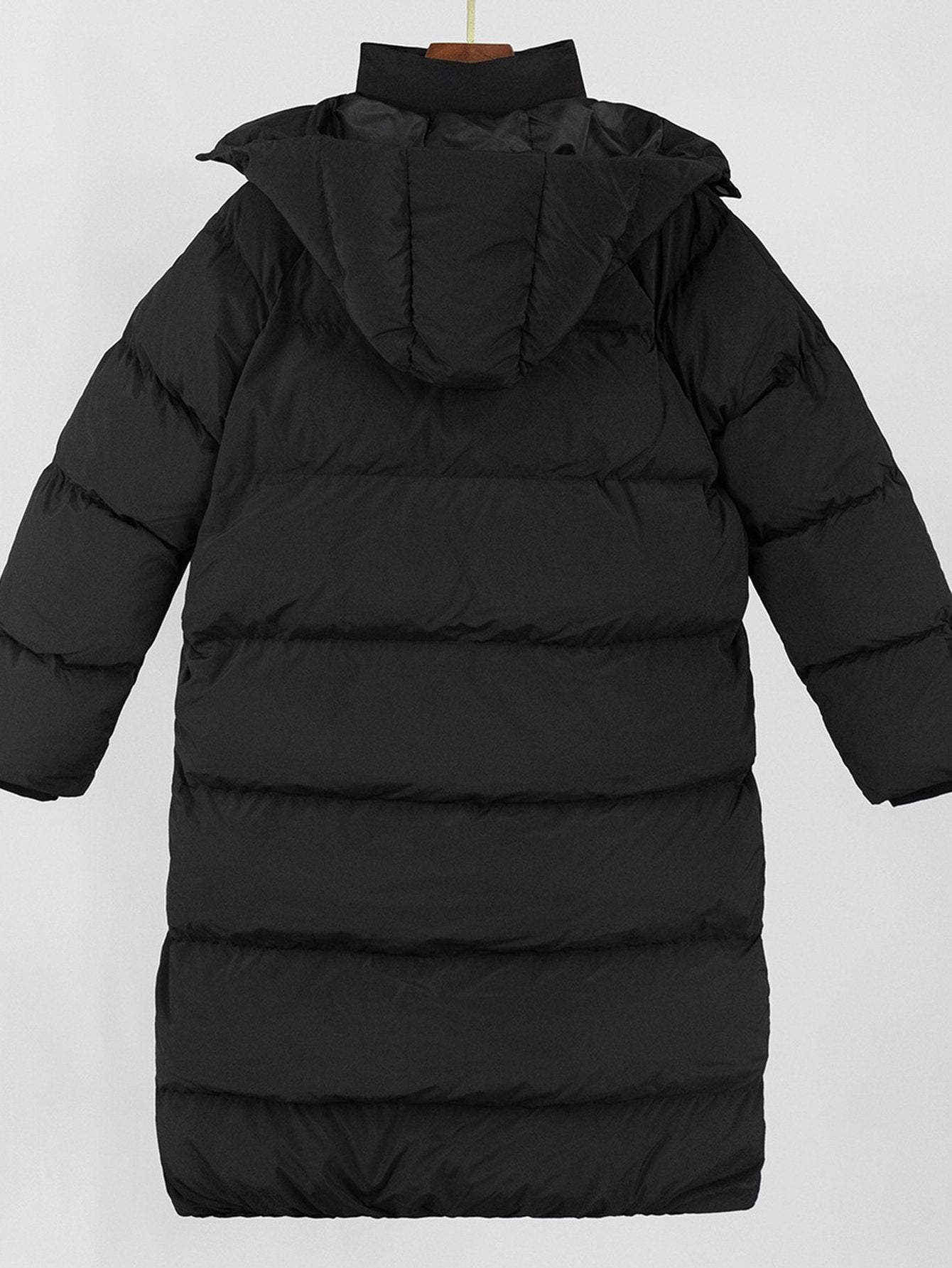 Cozy Hooded Long Puffer Coat