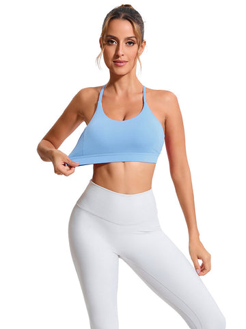 Breathable Strappy Back Yoga Tank Top