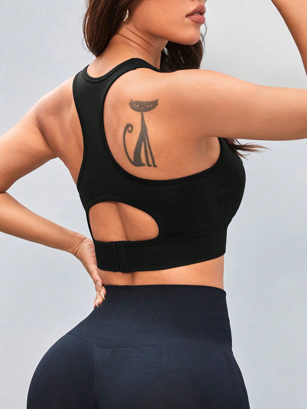 Breathable Open Back Yoga Tank Top