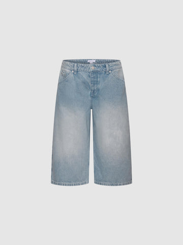 Cropped Barrel Leg Jeans
