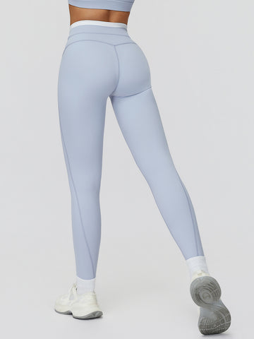 High Waisted Crossover Waist Leggings