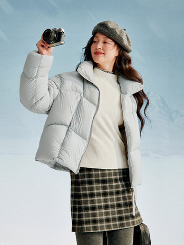 Ultra Warm Lightweight Down Puffer Jacket