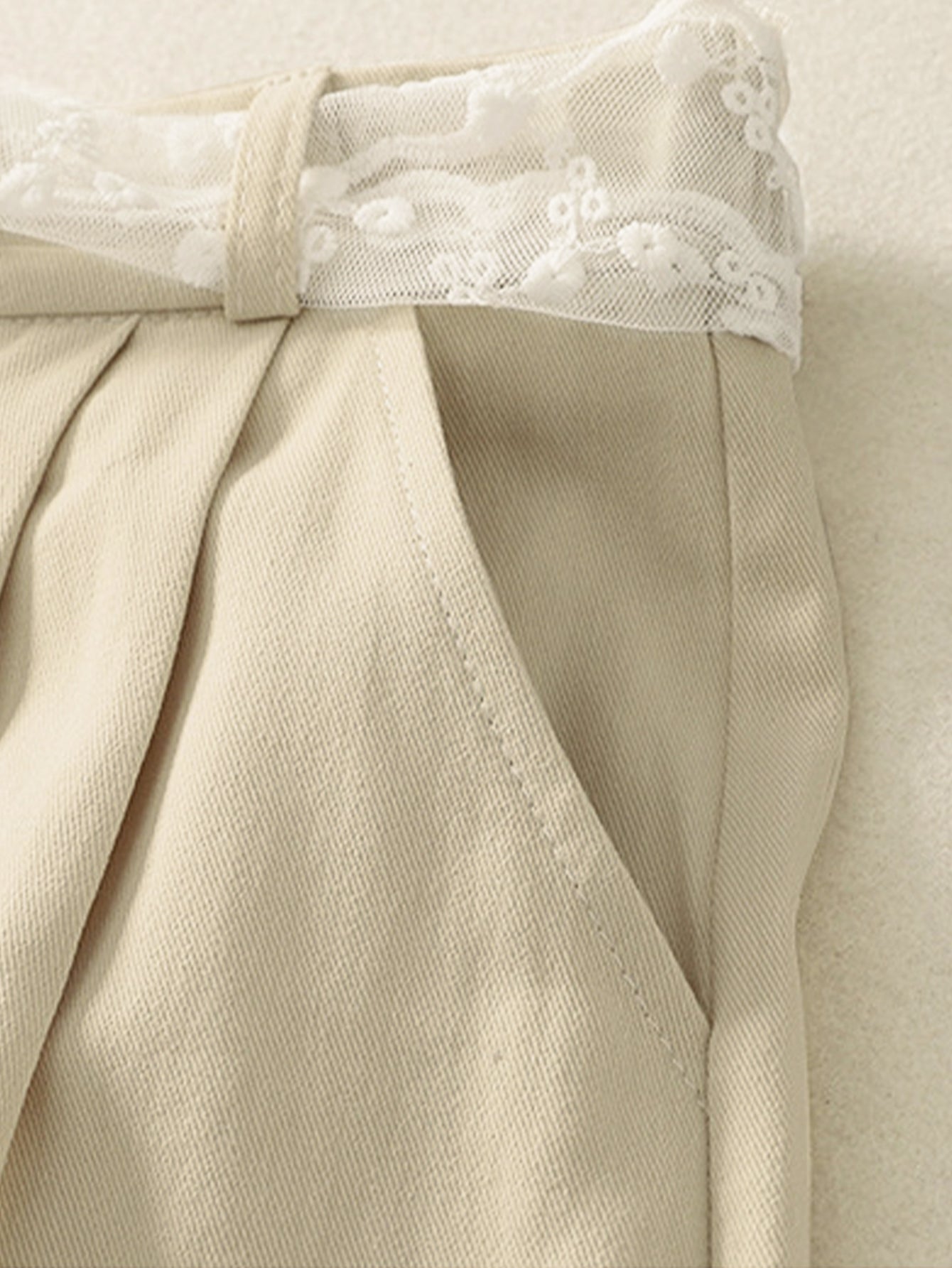 High Waisted Wide Leg Trousers