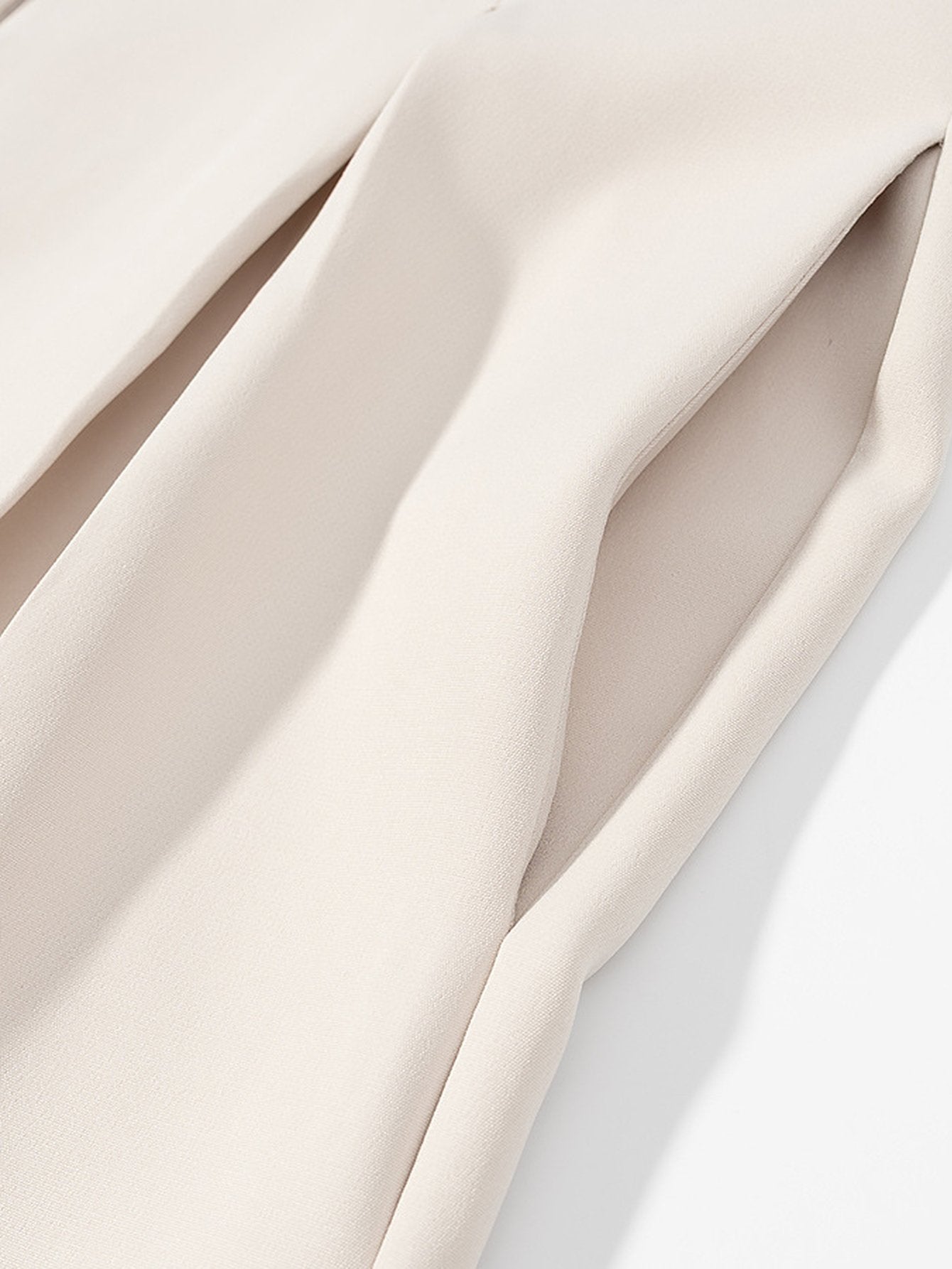 Sleek Tailored Vest Wide Leg Pants Set