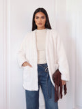 Cozy Open Front Sherpa Jacket