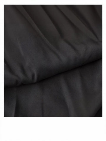 High Waisted Pleated Bubble Skirt