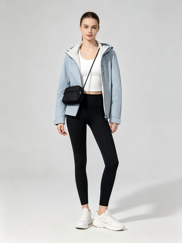 Waterproof Windproof Lightweight Women Rain Jacket