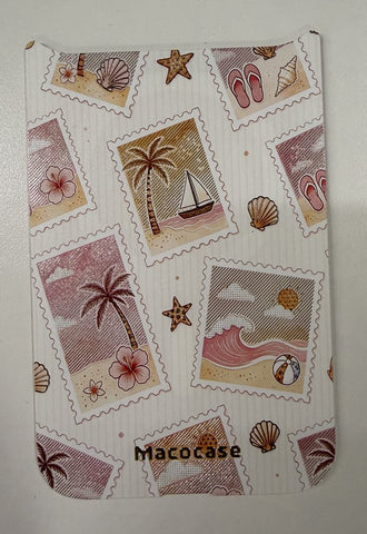 Tropical Beach Stamp Pattern Phone Case