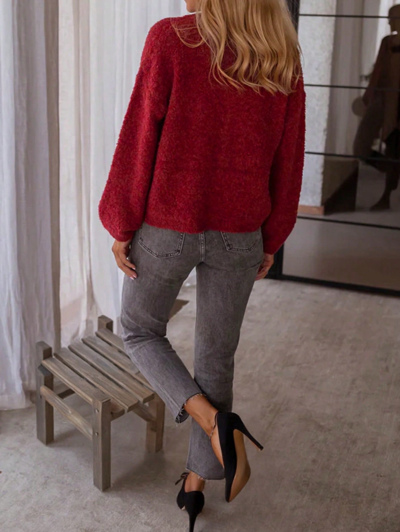 Cozy Textured Button Down Cardigan