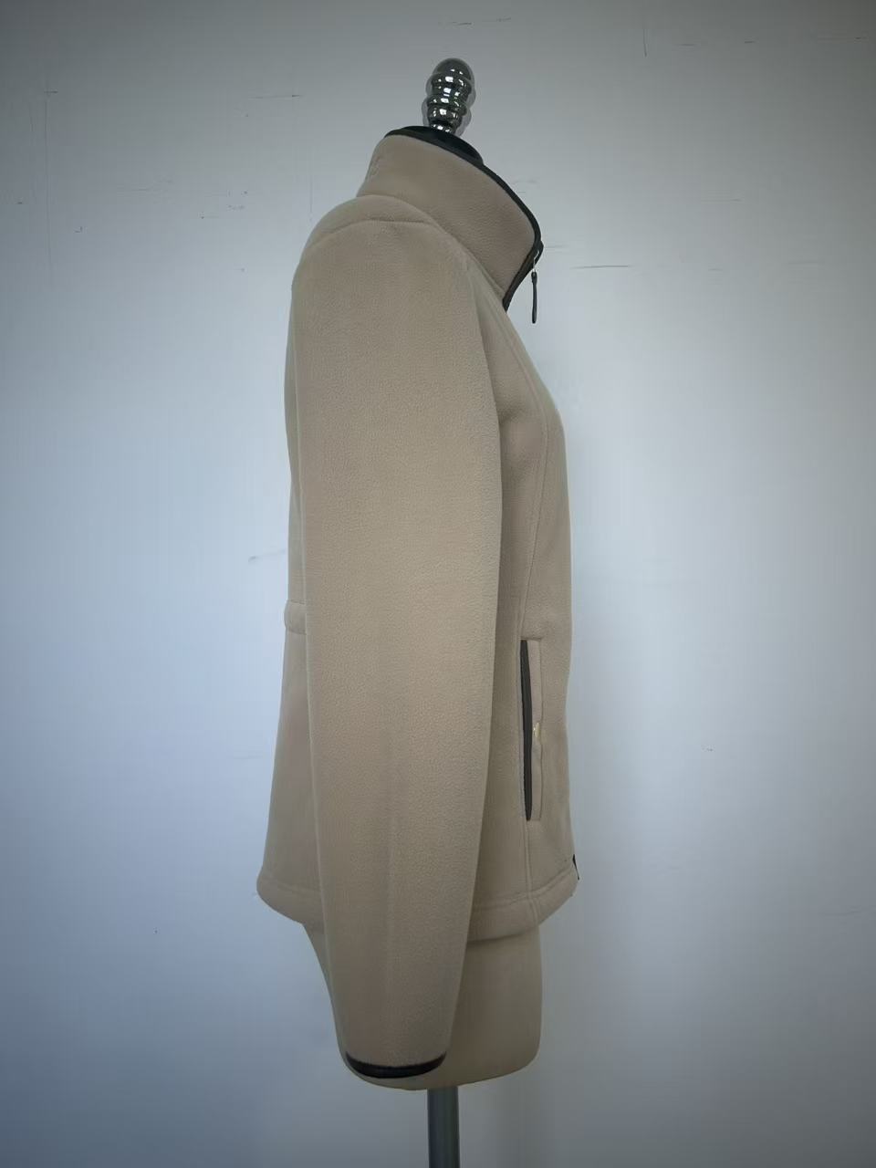 Full Zip Funnel Neck Polar Fleece Outdoor Jacket