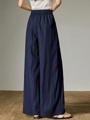 TOYOUTH Tie Front Knot Detail Bohemian Pants